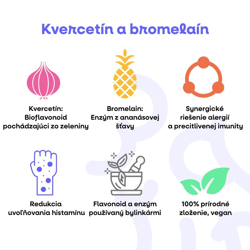 (Slovenčina) Kvercetin a bromelain